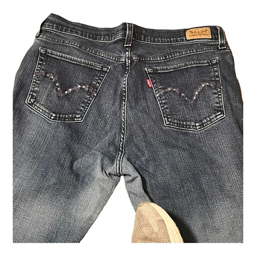 LEVI’S 505 Women’s Mid Rise Straight Leg Denim Jeans Size 32 - Picture 7 of 10